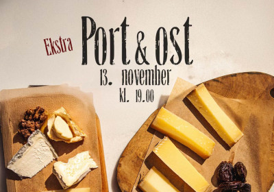 **Udsolgt** Ekstra: Ost og Port 